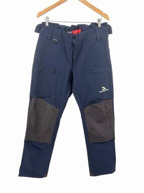 HELLY HANSEN Men's Navy Hydropower Soft Shell Cargo Outdoor Pants 34